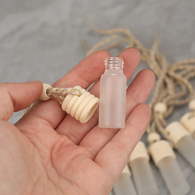Frosted Glass Perfume Bottle